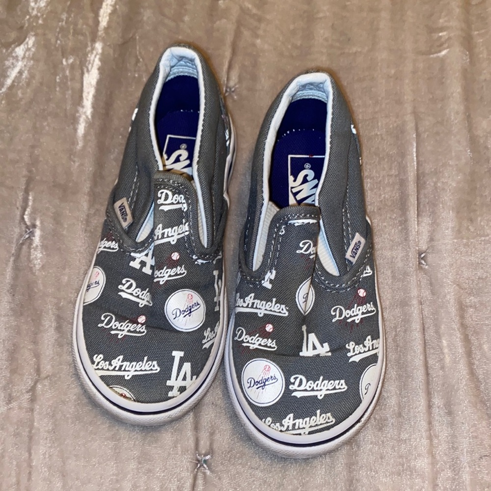 Kids dodgers vans